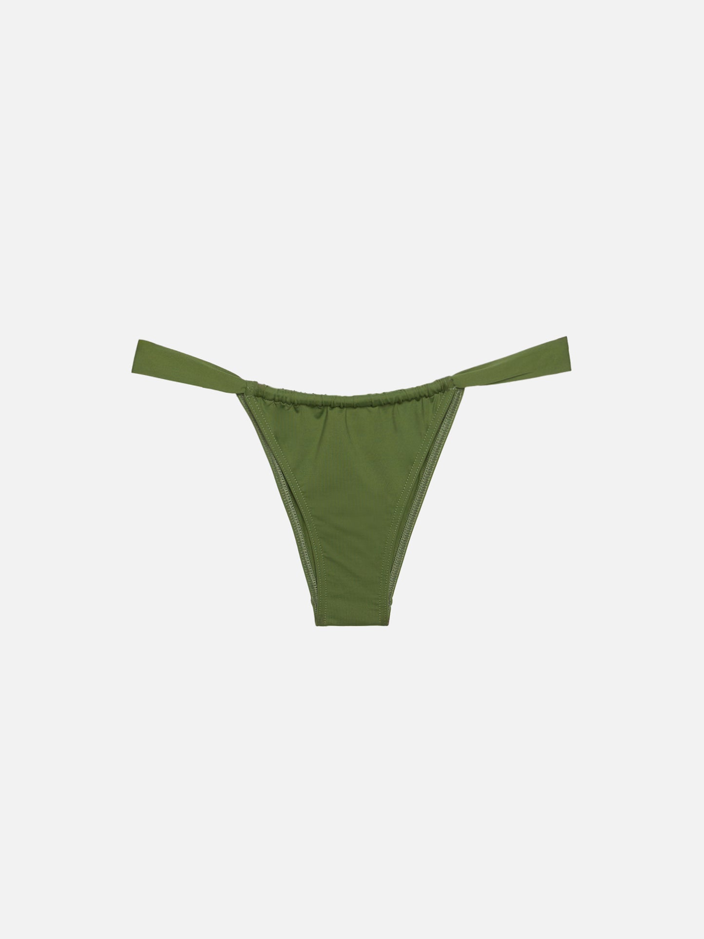 Noelle military green cheekiest swim briefs