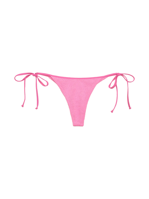 Norah pink crinkle cheekiest swim briefs - MC2 Saint Barth