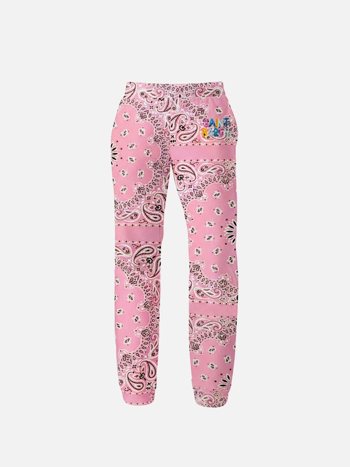 Pantaloni joggers Odalys Jr in cotone con stampa bandana