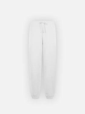 Fleece cotton joggers Odalys Jr  with white bandanna print