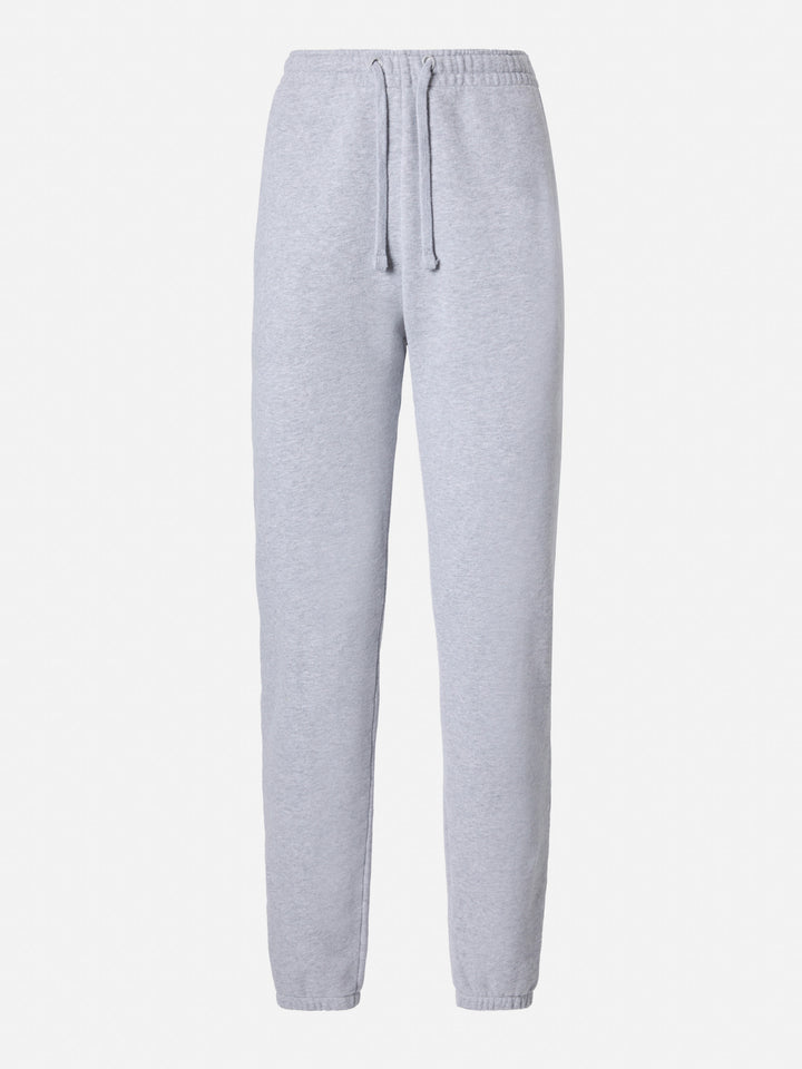 Grey cotton fleece jogger pants Odalys