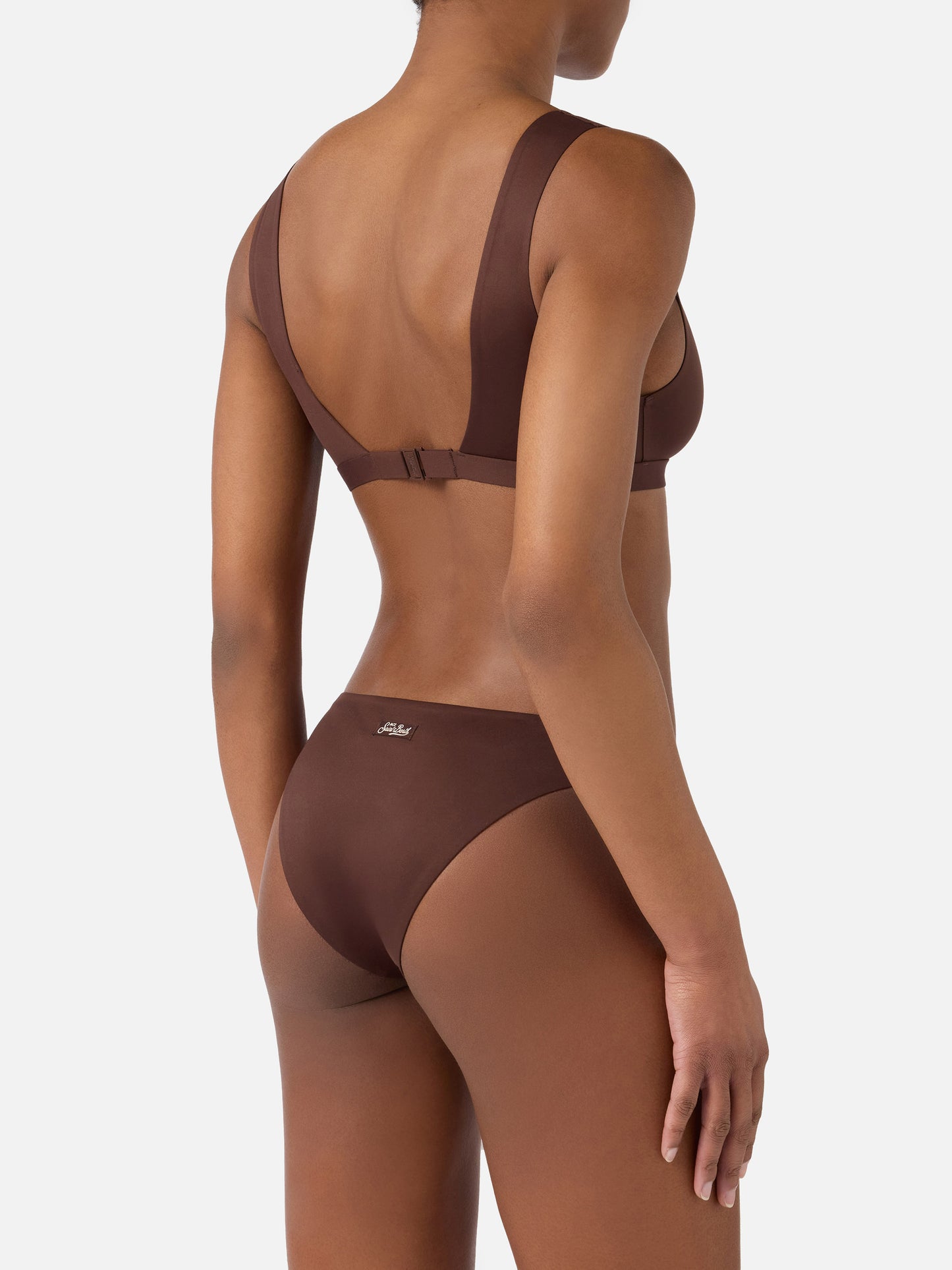 Ofelia Reanna bikini in brown solid color