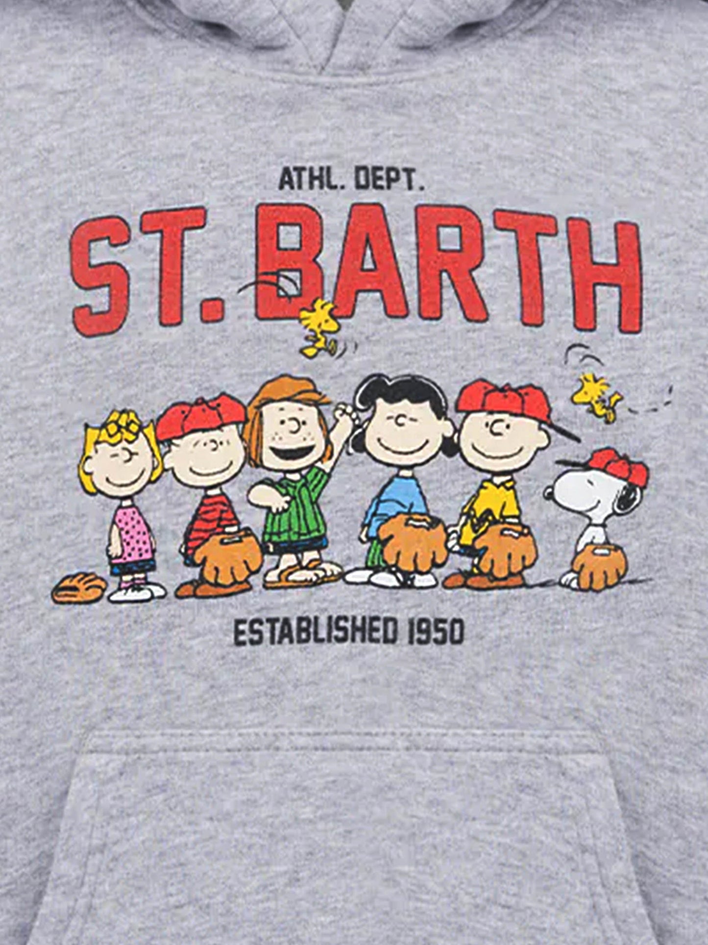 Felpa grigia da bambino Oliver con stampa Peanuts | SNOOPY PEANUTS SPECIAL EDITION