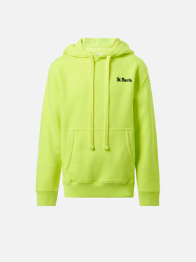 Baumwoll-Kapuzenpullover Oliver mit St. Barth-Stickerei