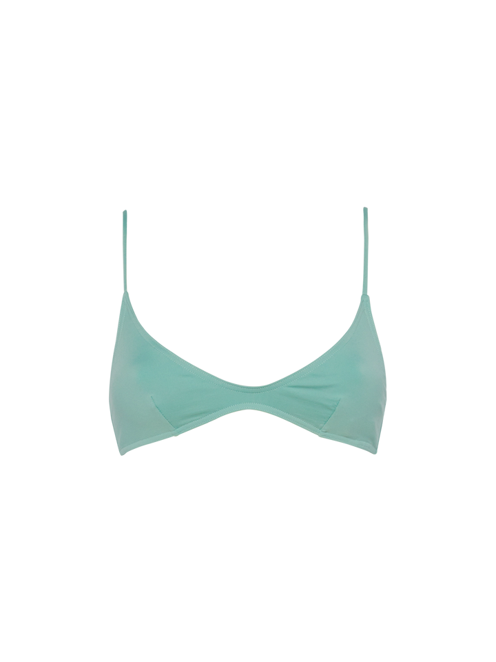 Paloma – Salbeigrünes U-Ausschnitt-Bralette