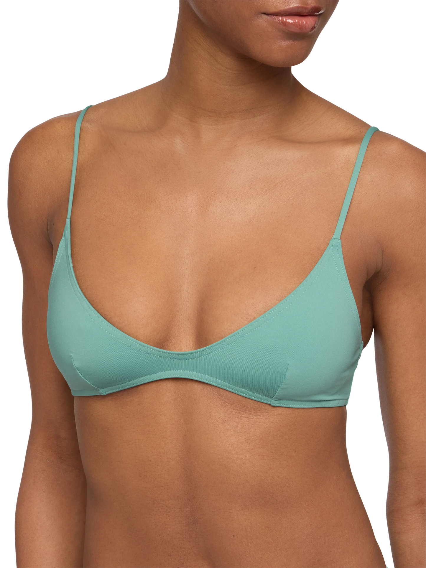 Paloma sage green scoop bralette