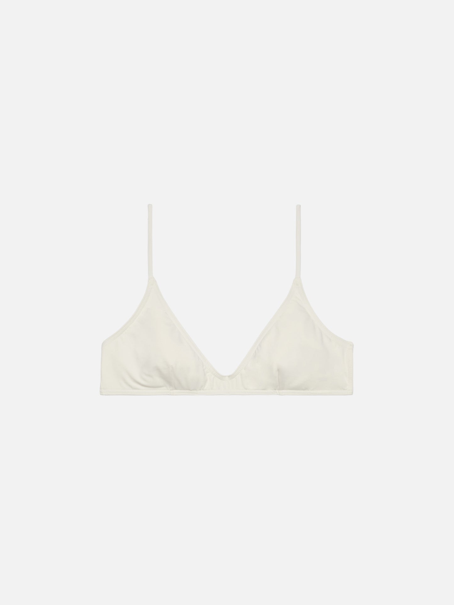 Paloma cream scoop bralette
