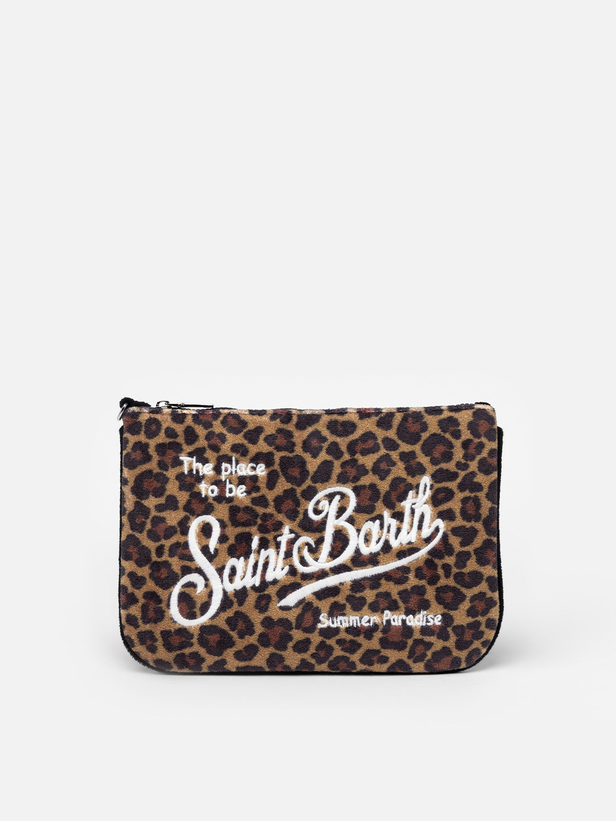 Pouch Parisienne in spugna animalier