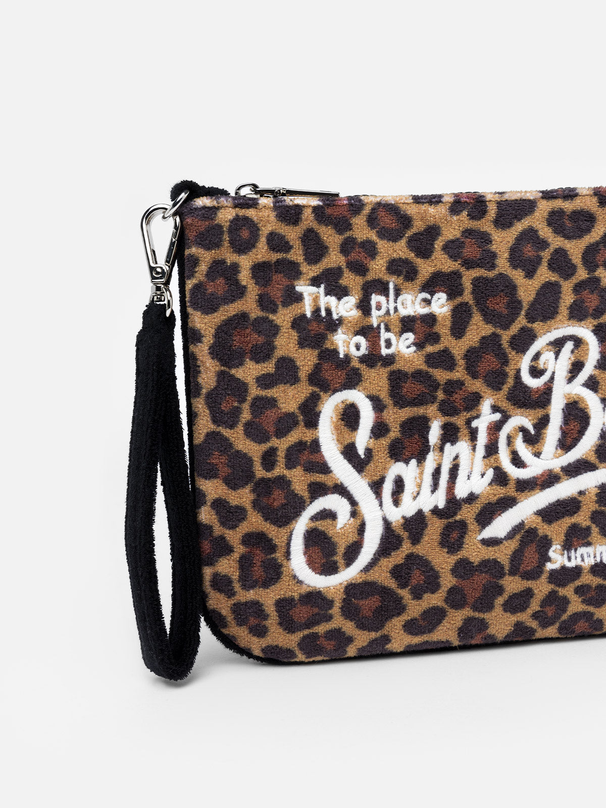 Pouch Parisienne in spugna animalier