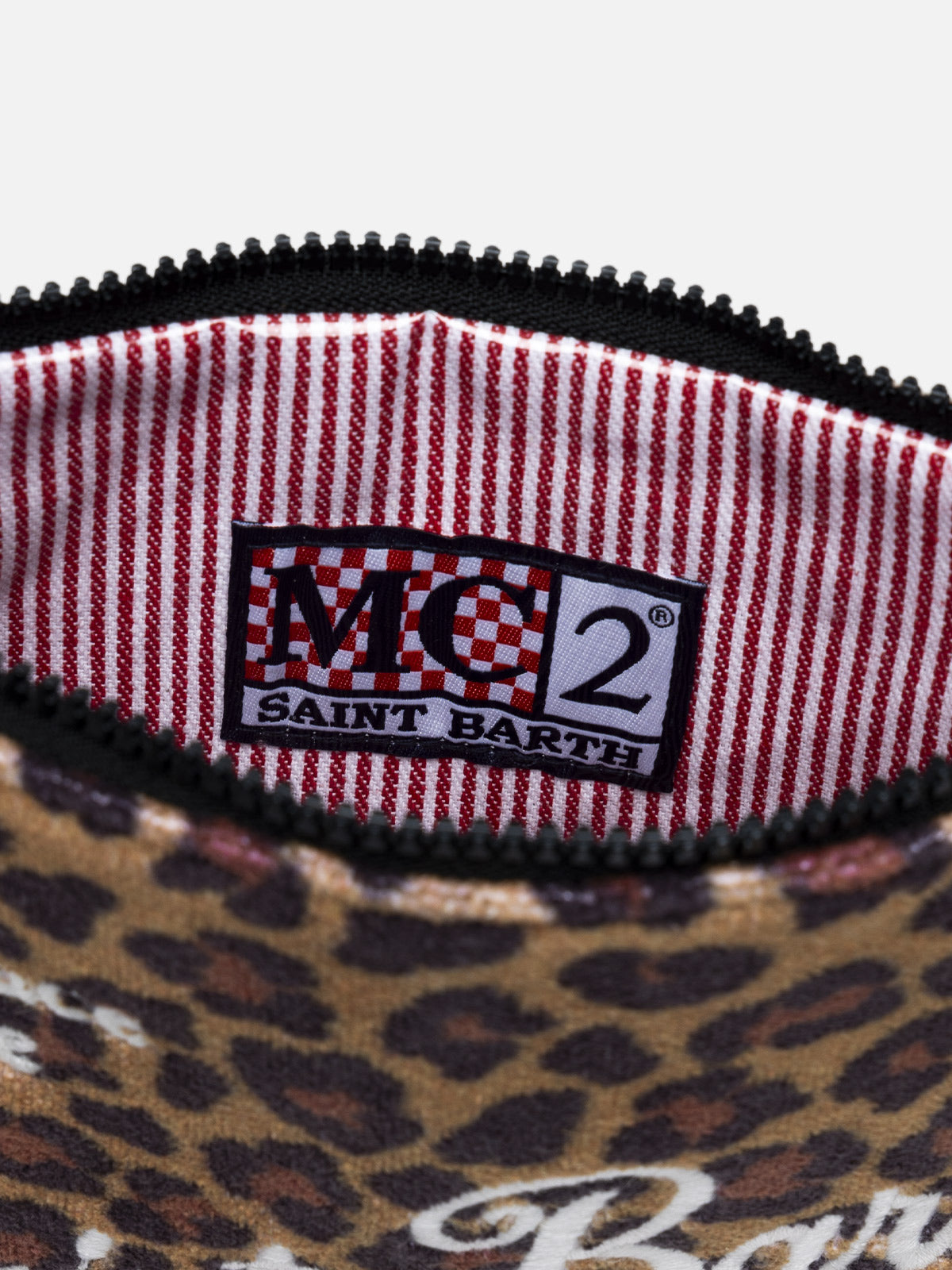 Pouch Parisienne in spugna animalier