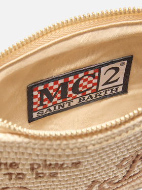 Pochette Parisienne Mini con dettagli marroni