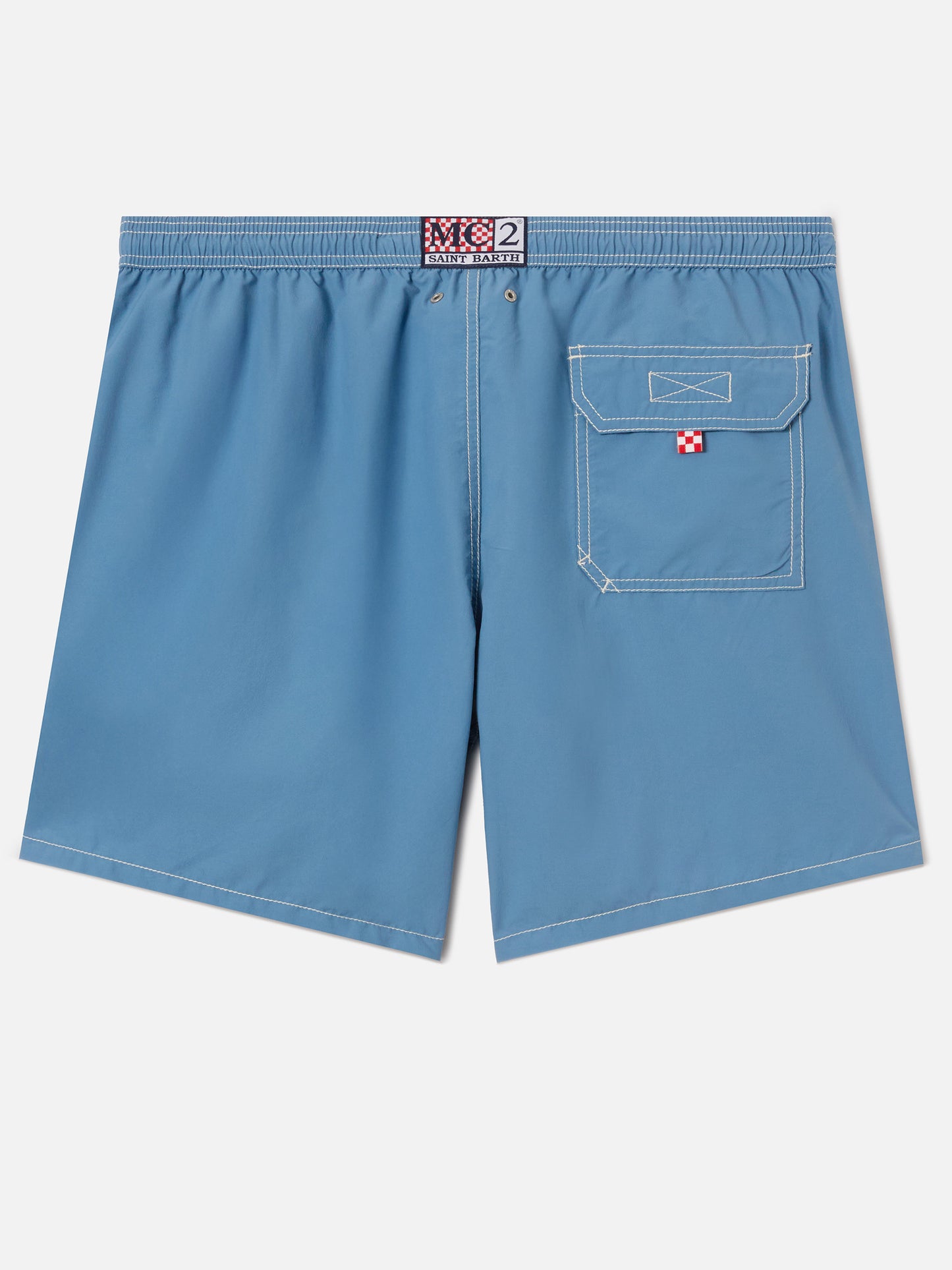 Costume mare classico Patmos in azzurro polvere