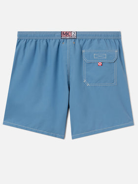 Costume mare classico Patmos in azzurro polvere