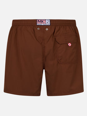 Herren-Badeshorts aus Seersucker Patmos
