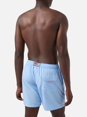 Sky blue mid-length swim shorts Patmos
