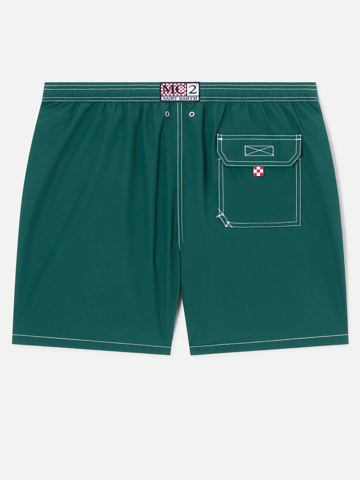 Costume classico legger Patmos verde