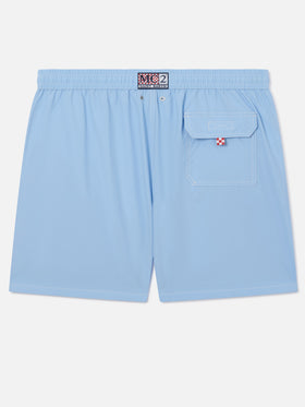Short de bain long bleu clair Patmos 