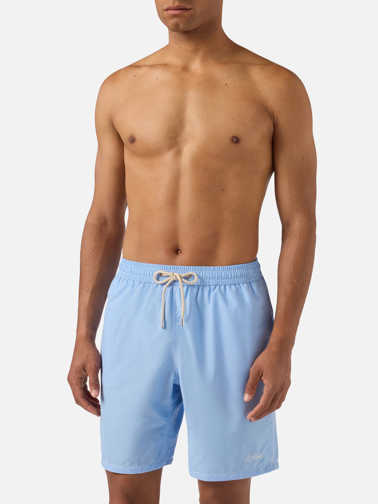 Light blue long swim shorts Patmos