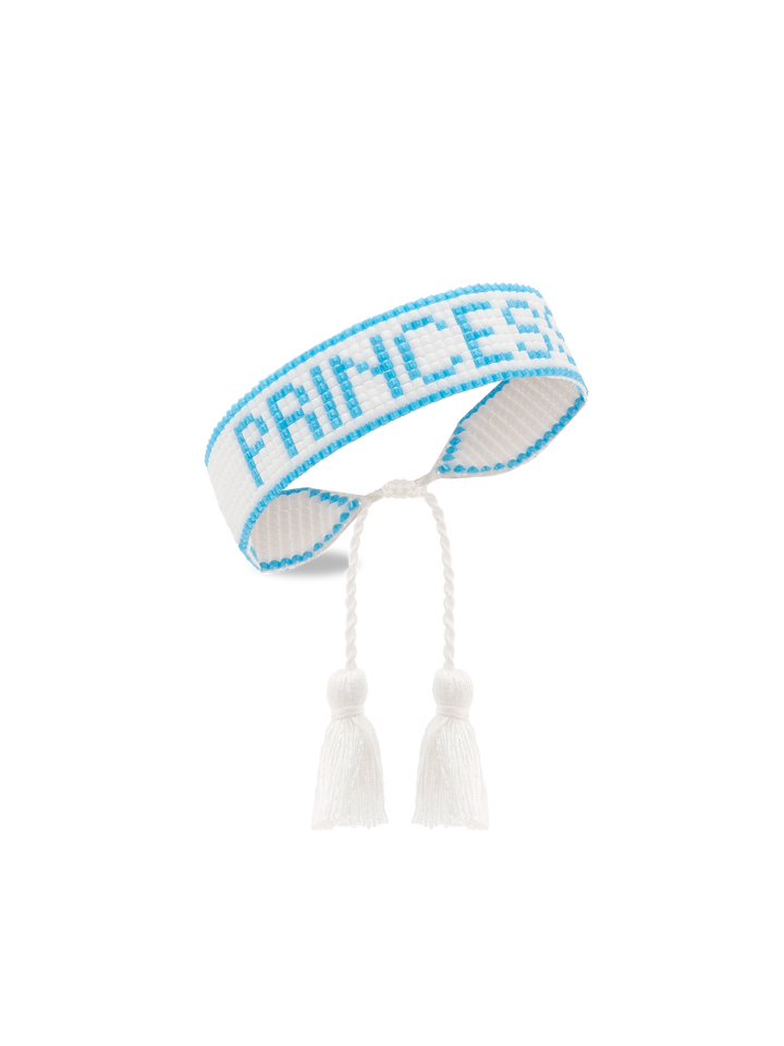 Pearls bracelet with Princess lettering