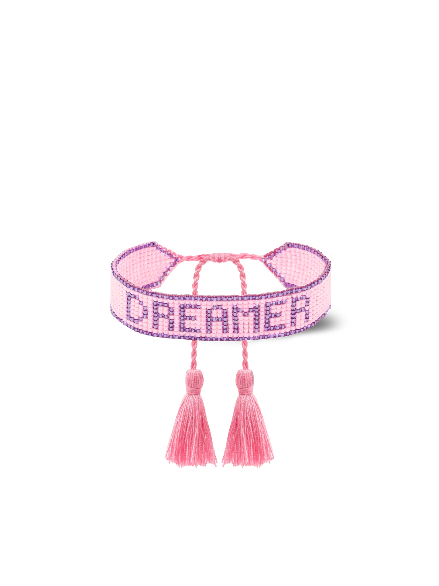 Pearls bracelet with Dreamer lettering