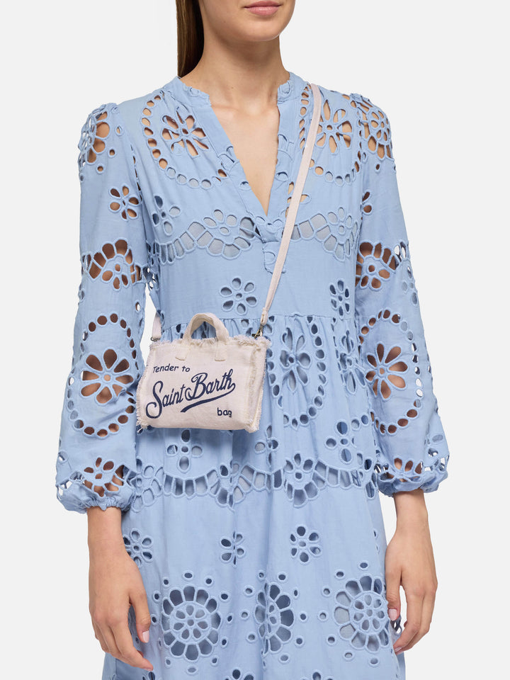 Off-white linen Phone Bag - MC2 Saint Barth