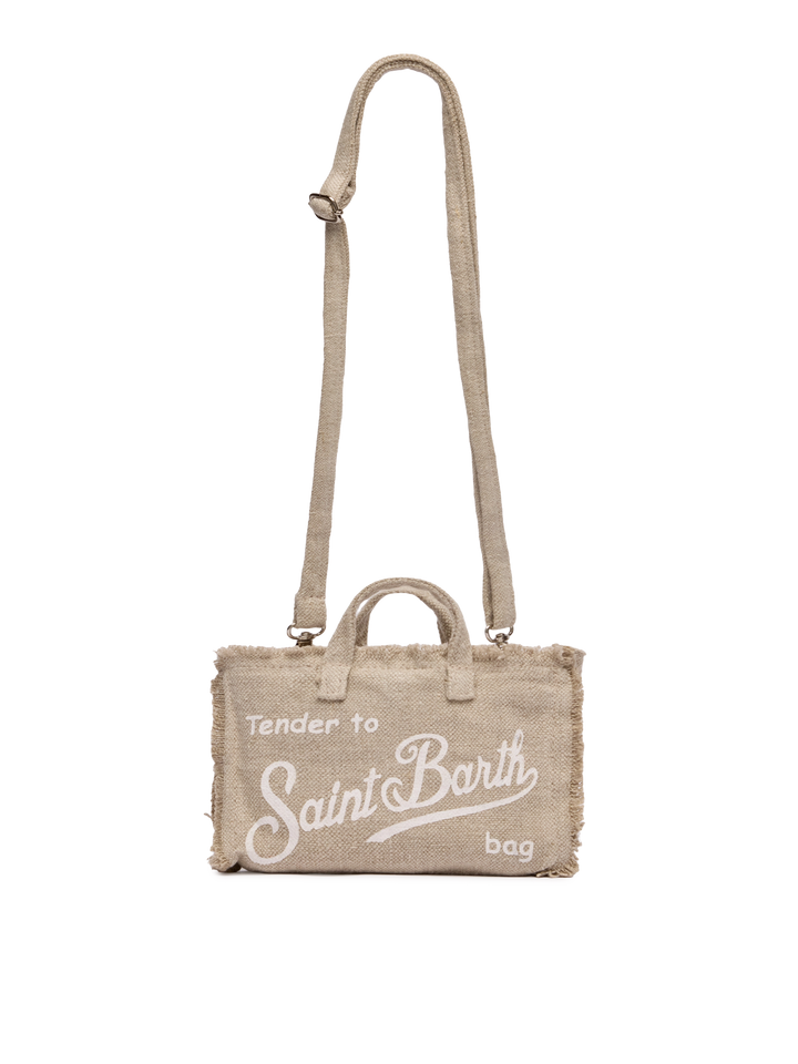Beige linen Phone Bag - MC2 Saint Barth