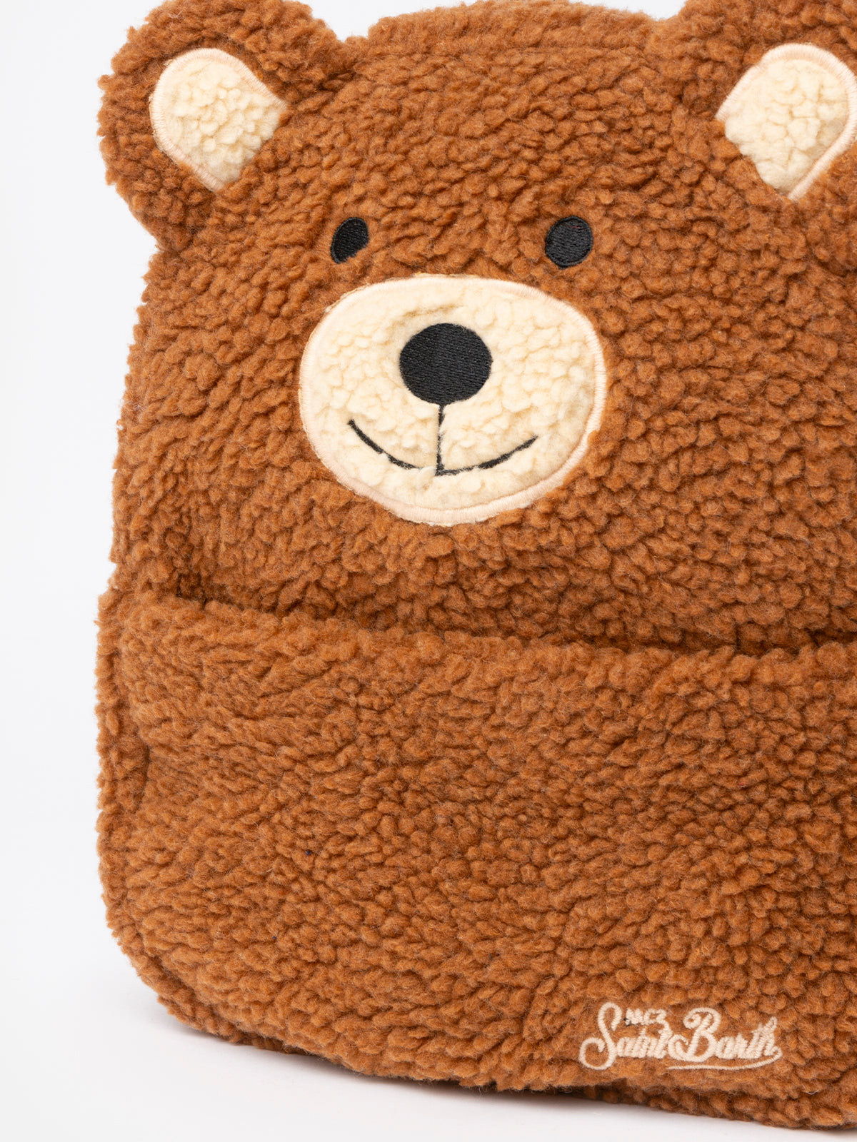 Plush backpack with teddy shape - MC2 Saint Barth