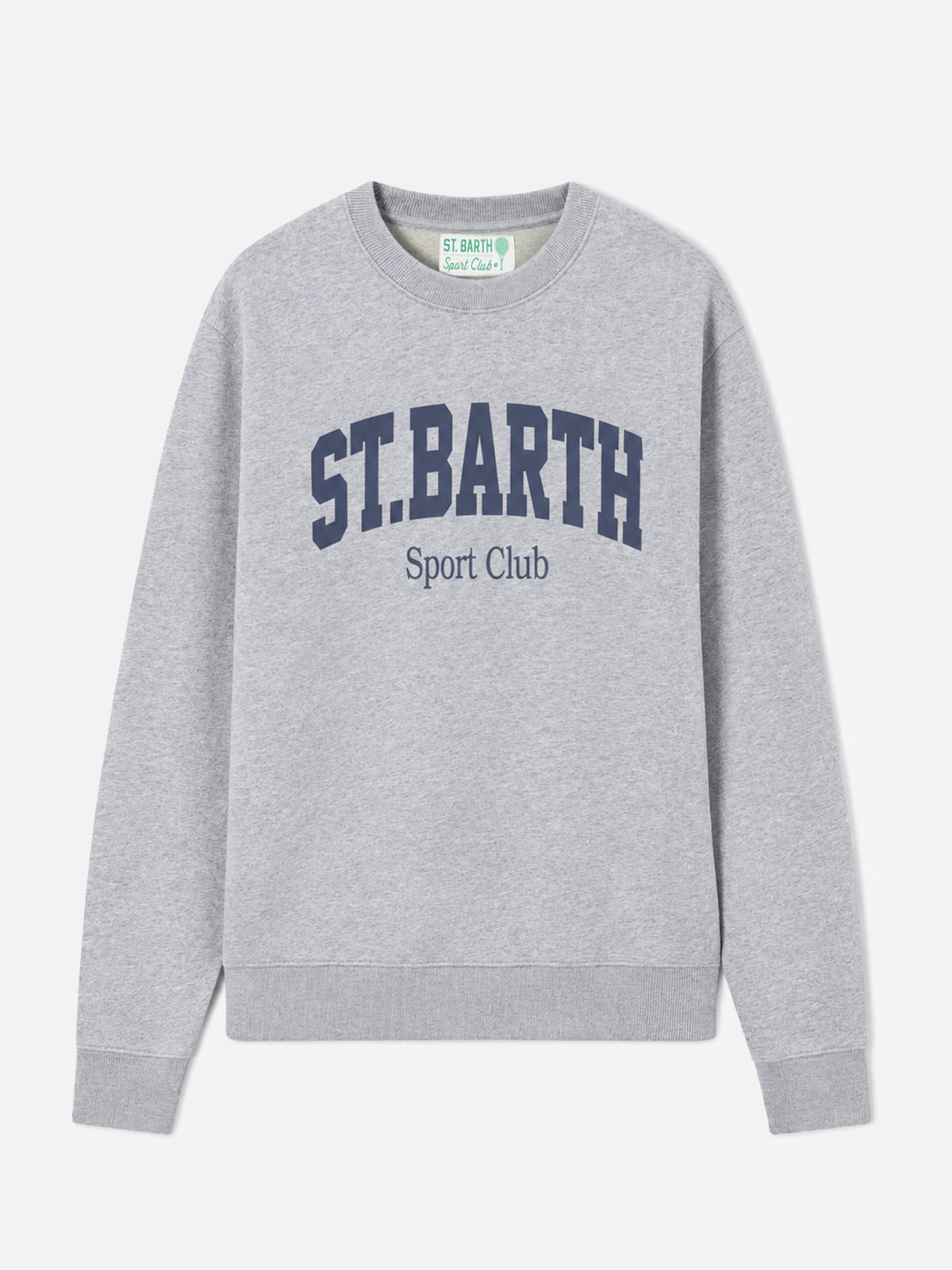 Sweat-shirt ras-du-cou en coton Ponza avec imprimé St. Barth Sport Club 