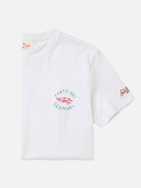 T-shirt Portofino avec broderie Forte dei Drammi | Édition spéciale 