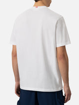 T-shirt Man Portofino in jersey di cotone classic fit con ricamo Only Fantastic