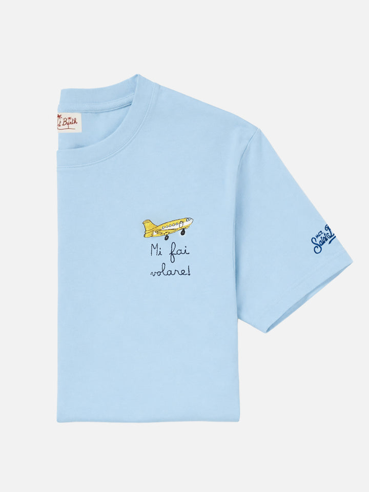 T-shirt Portofino ricamo Mi fai volare