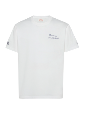 T-shirt Portofino in jersey di cotone classic fit con ricamo Come ti farei! | SAPORE DI MARE SPECIAL EDITION