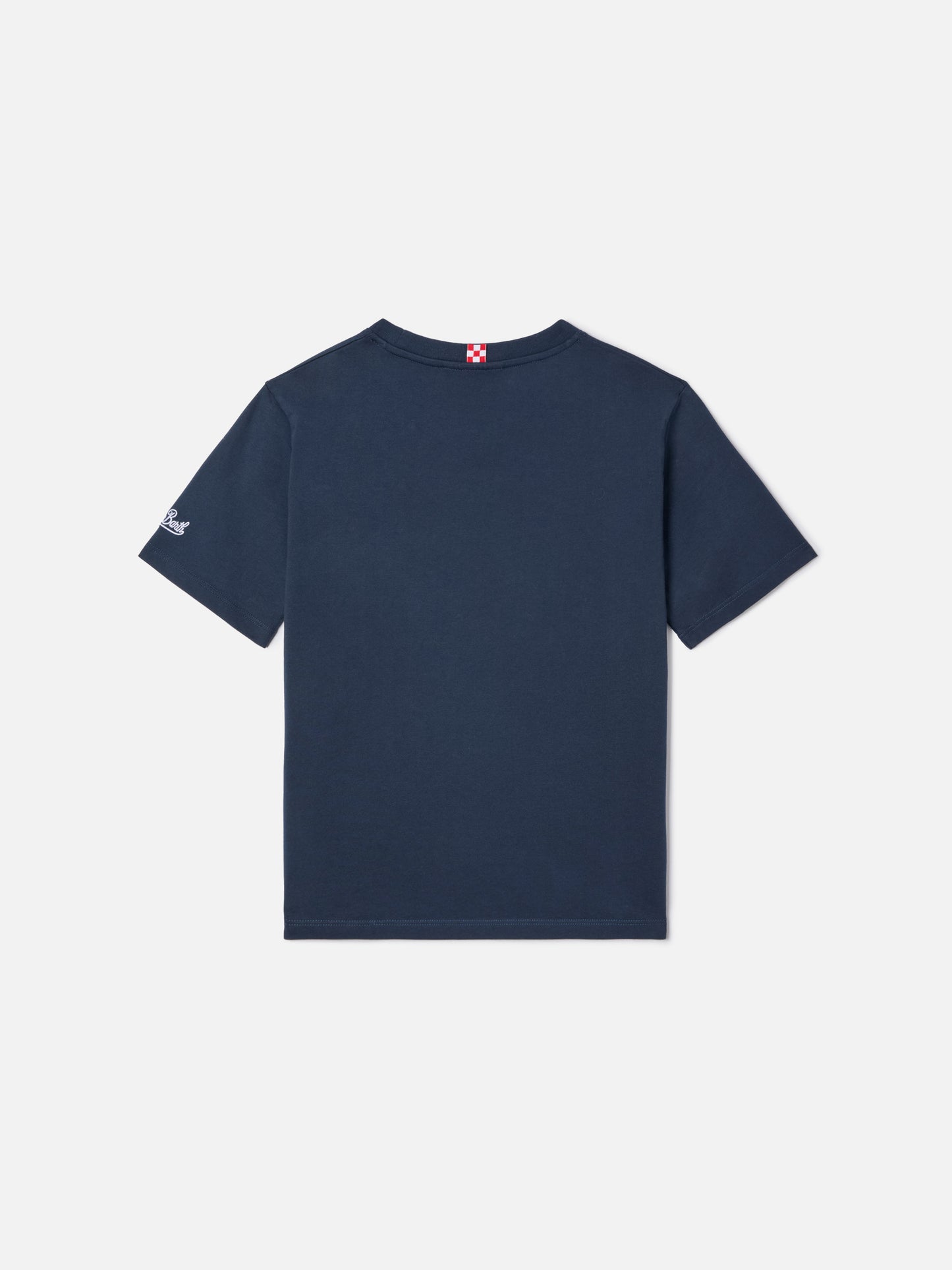 T-shirt Portofino Jr con ricamo Acqua In Bocca