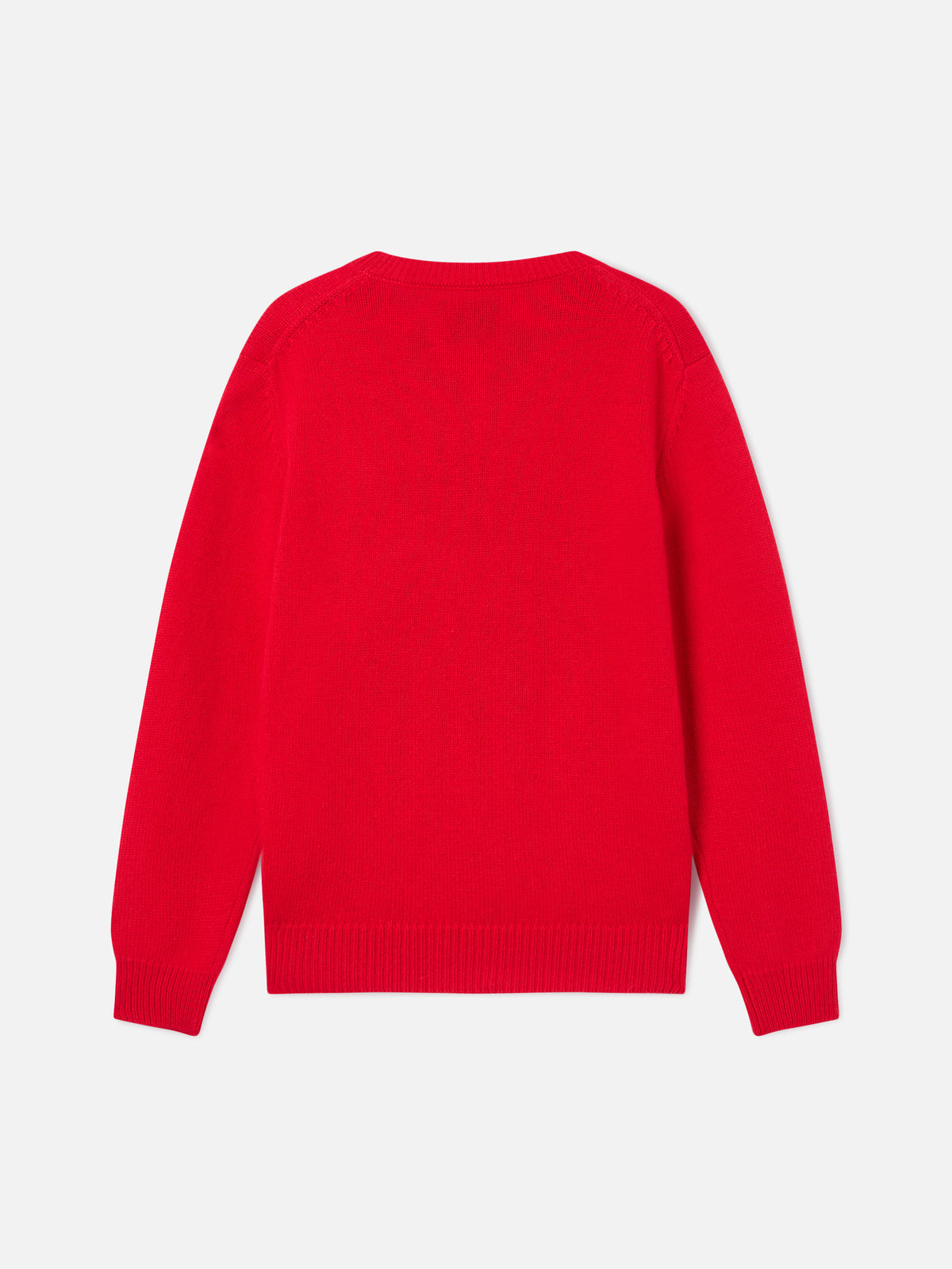 Pull col rond en maille Red Princess avec patch Snoopy | Special edition 