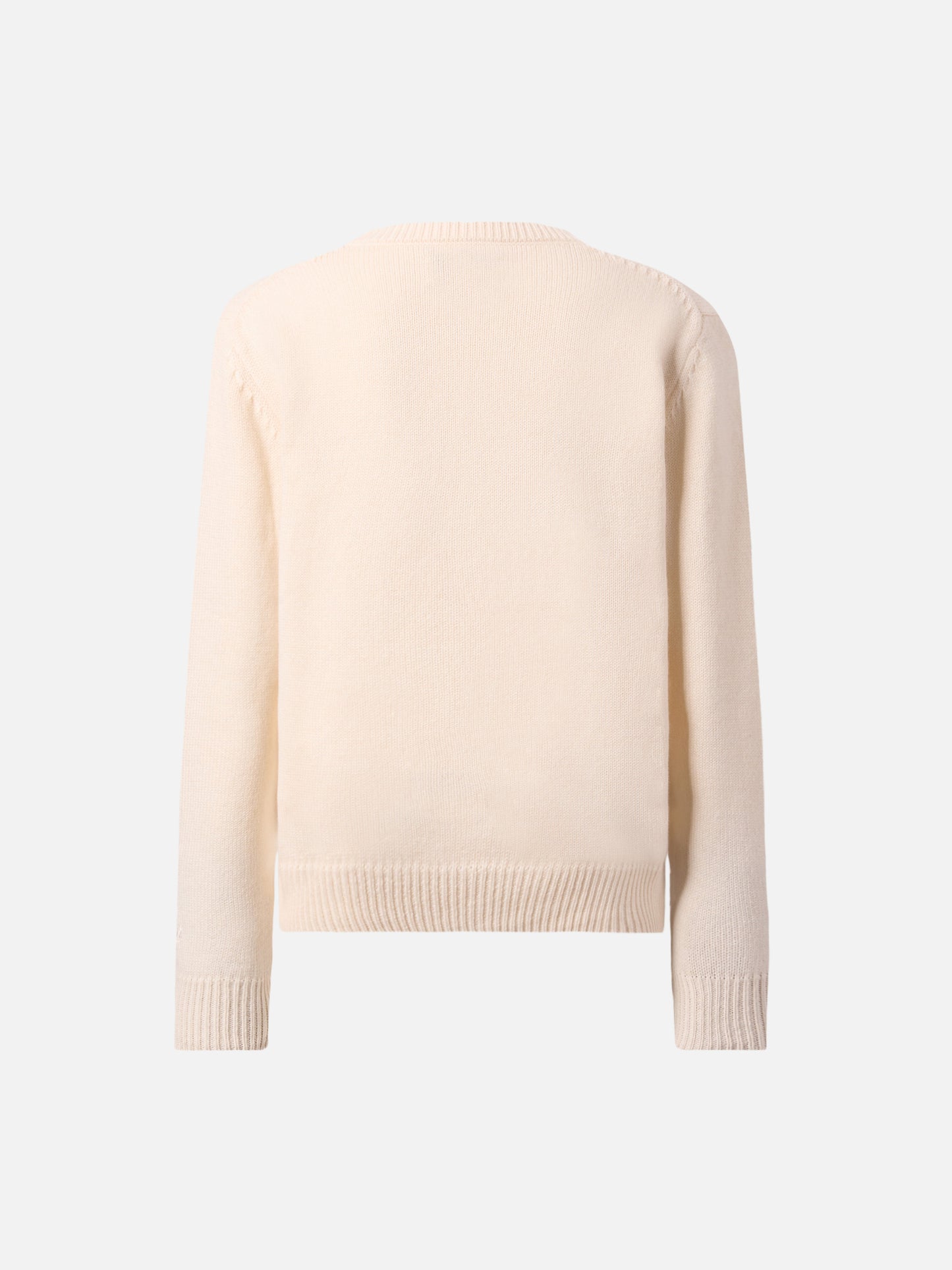 Maglione  Princess in misto cashmere e con jacquard lurex Splendida Splendente
