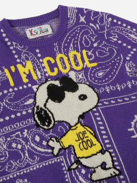 Princess crewneck with bandanna and Snoopy jacquard | SNOOPY PEANUTS SPECIAL EDITION