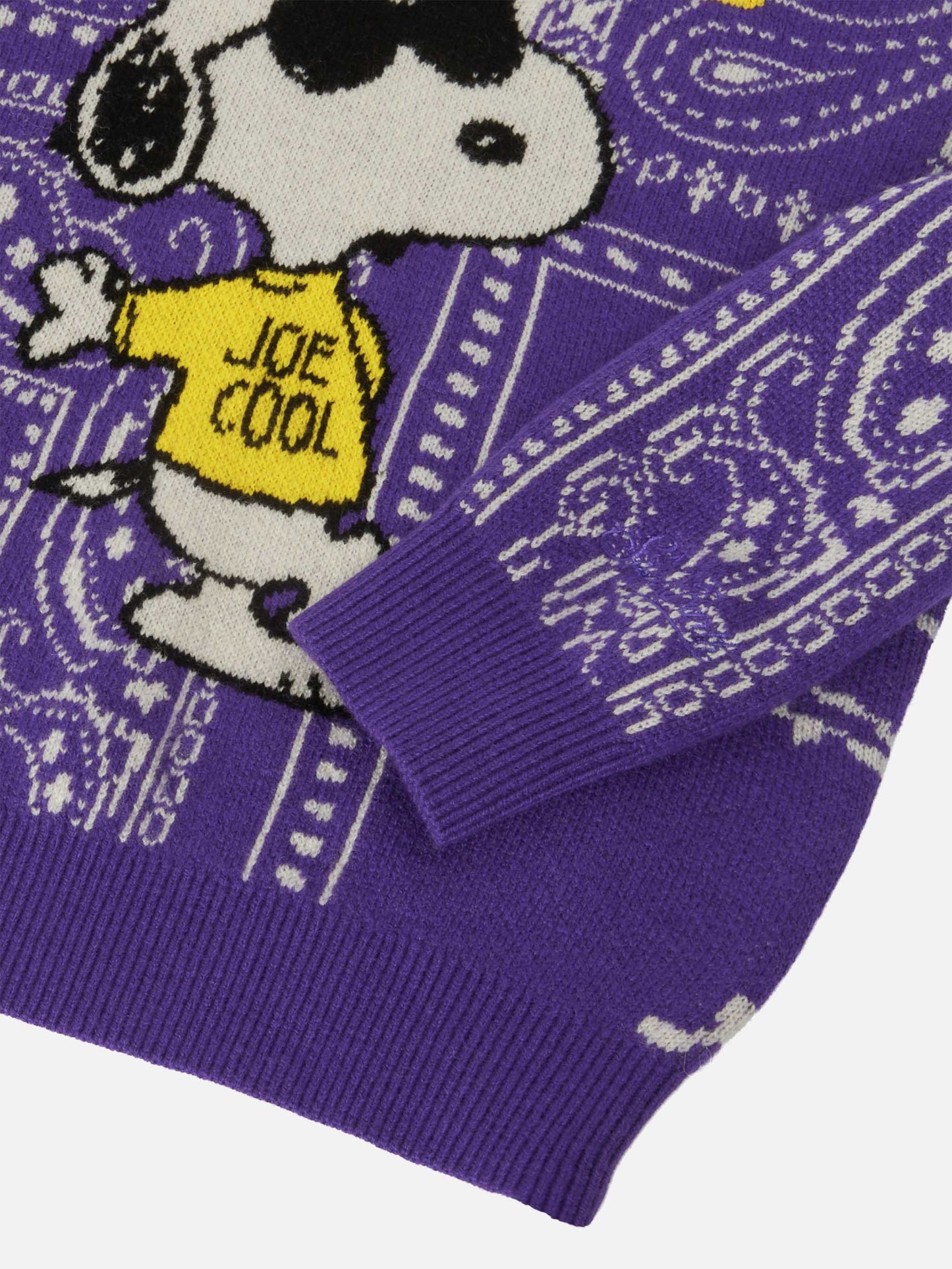 Princess crewneck with bandanna and Snoopy jacquard | SNOOPY PEANUTS SPECIAL EDITION