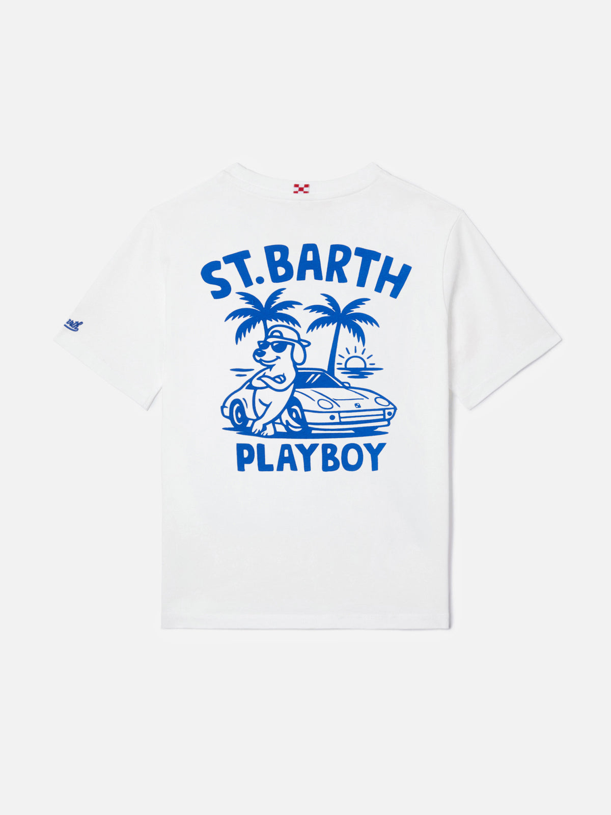 Portland Jr T-Shirt mit Playboy-Maxiprint auf der Rückseite 