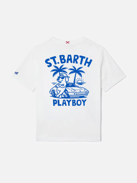Portland Jr T-Shirt mit Playboy-Maxiprint auf der Rückseite 
