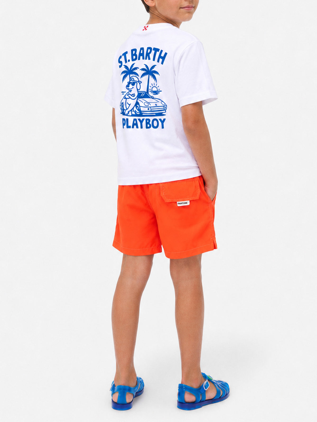 Portland Jr t-shirt with Playboy maxi print on the back