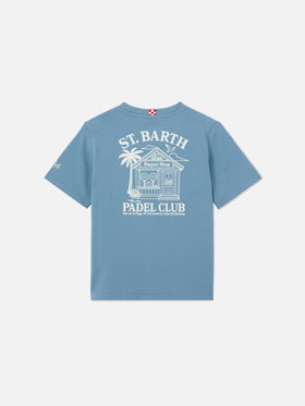 Portland Jr t-shirt with Padel Club maxi print on the back