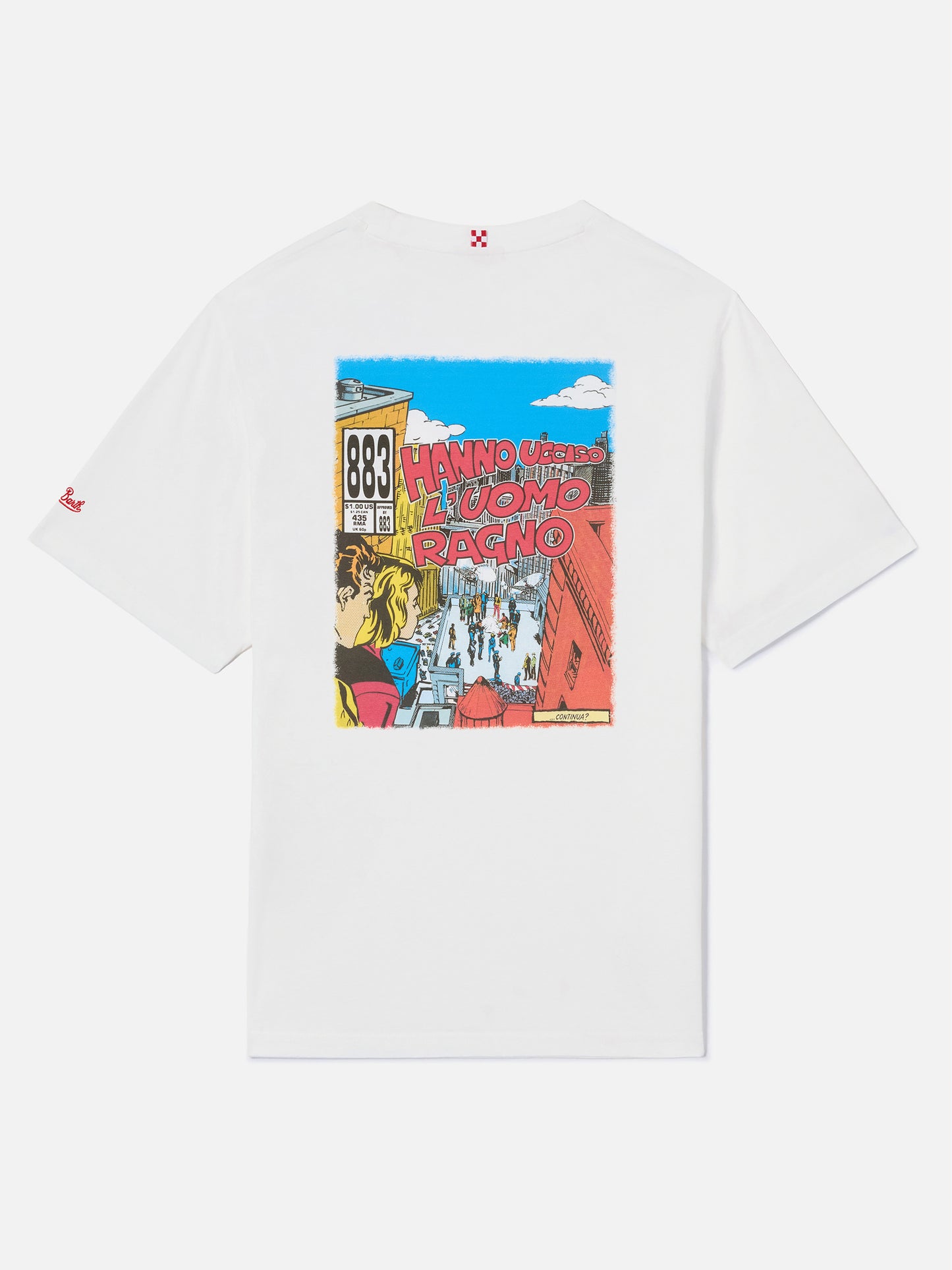 T-shirt Portland con grafica Hanno ucciso l’uomo ragno | 883 SPECIAL EDITION