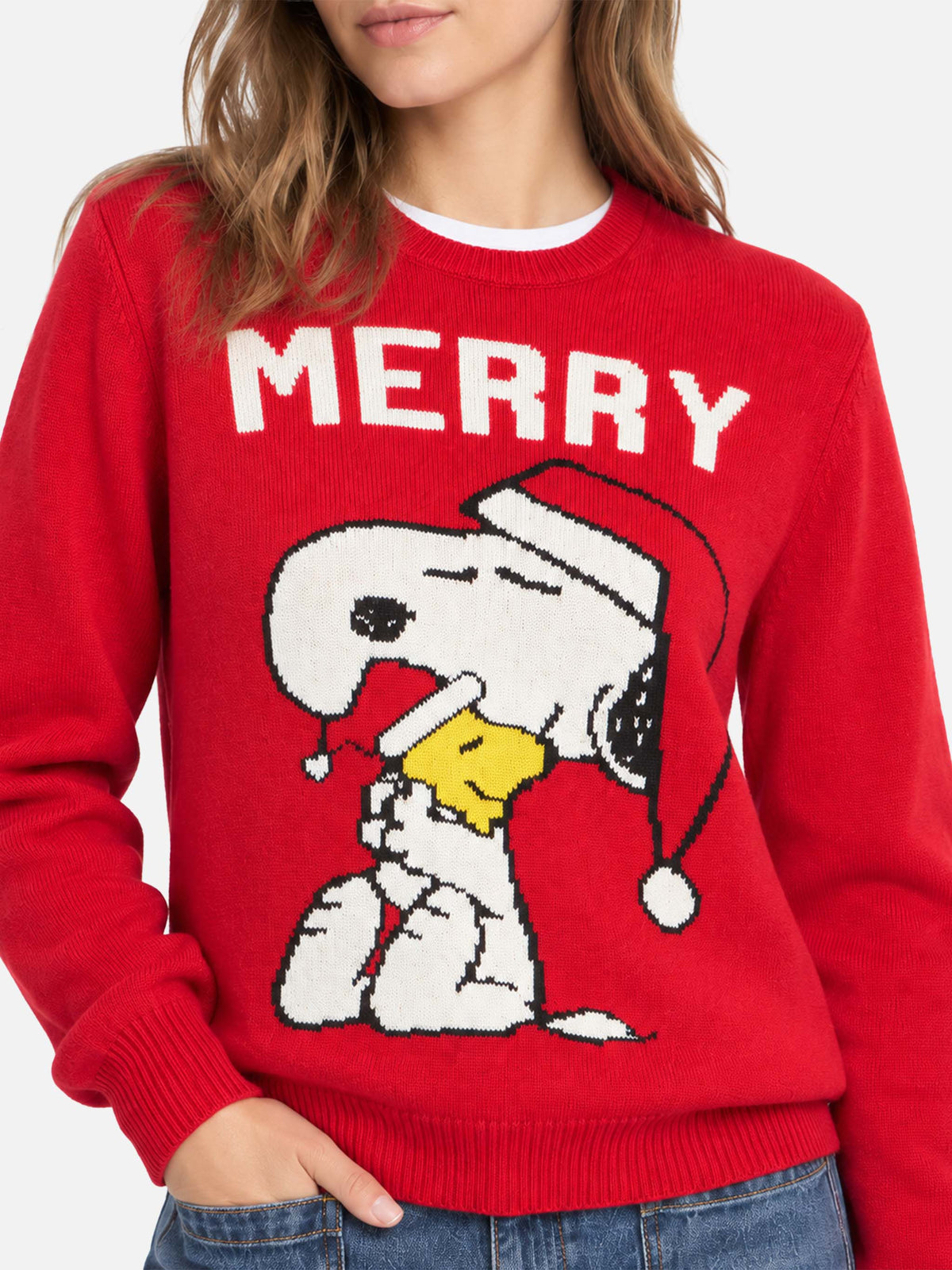 Roter New Queen Snoopy Pullover | Special Edition 