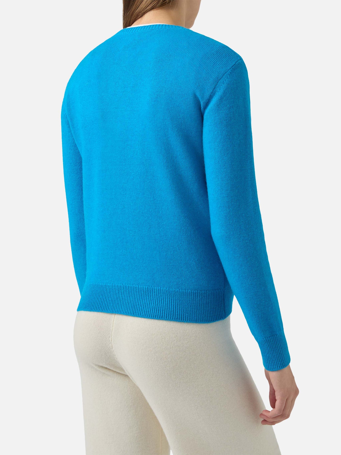 New Queen crewneck in grey with Tweety jacquard | WARNER BROS. SPECIAL EDITION