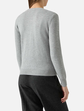 Girocollo New Queen con applicazione in strass Courma