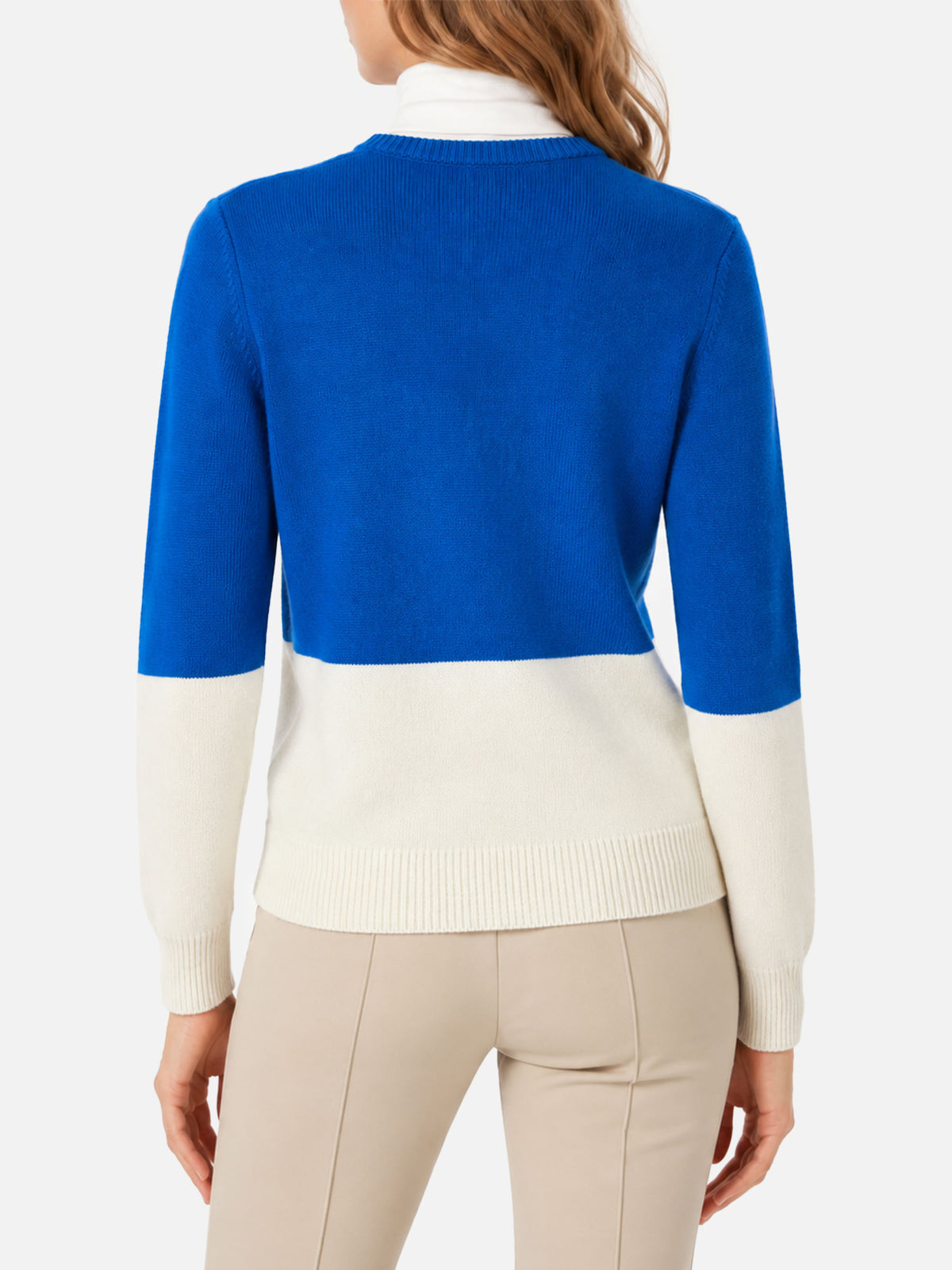 New Queen sweater with Courma postcard jacquard