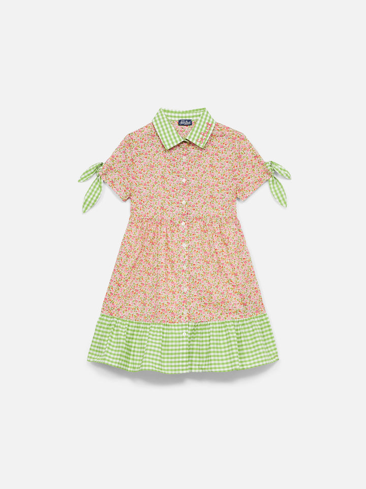Liberty print girl dress | Made with Liberty fabric - MC2 Saint Barth