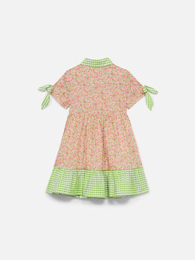 Liberty print girl dress | Made with Liberty fabric - MC2 Saint Barth