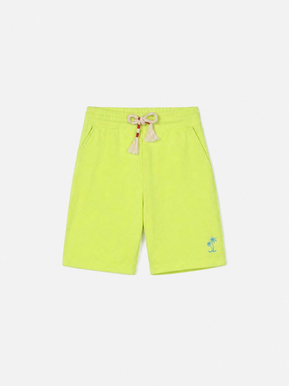 Bermudashorts Randle Jr aus Baumwolle in Fluo-Gelb 
