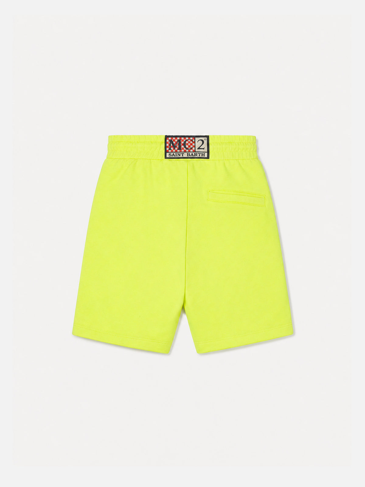 Bermudashorts Randle Jr aus Baumwolle in Fluo-Gelb 